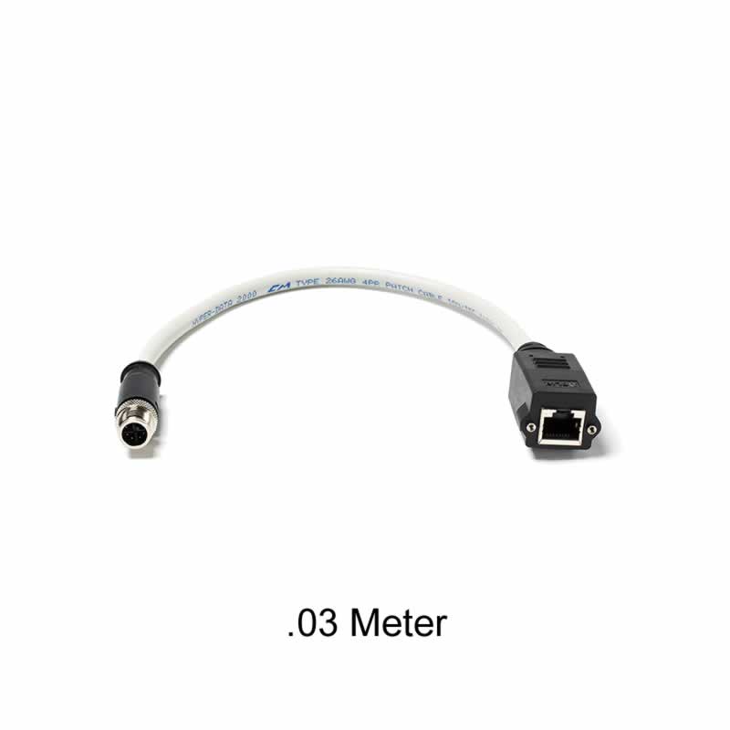 Teledyne FLIR Ethernet cable M12 to RJ45